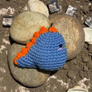 Handmade Crochet Monster Keychain | CozyKnits Pakistan