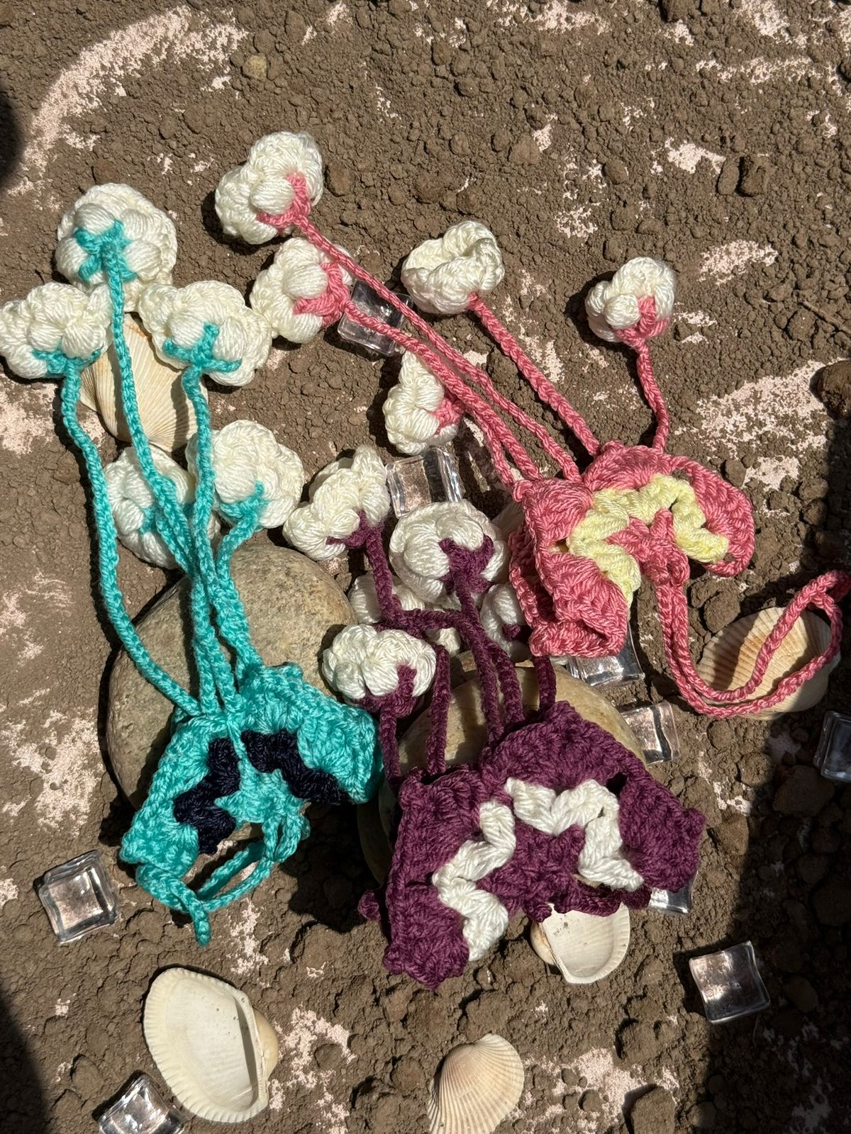 Crochet Butterfly Tassel Bag Charm | CozyKnits Pakistan - Image 15
