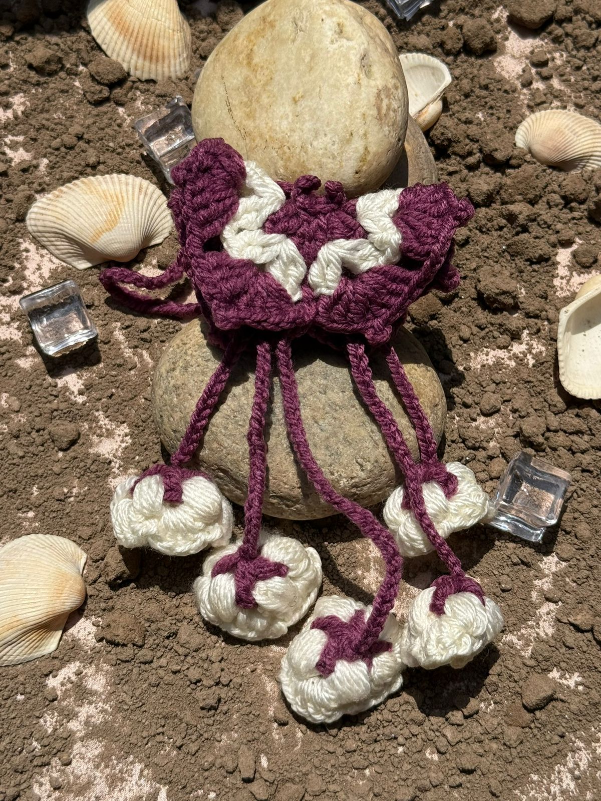 Crochet Butterfly Tassel Bag Charm | CozyKnits Pakistan - Image 13