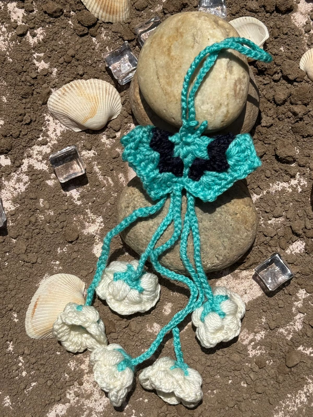 Crochet Butterfly Tassel Bag Charm | CozyKnits Pakistan - Image 8