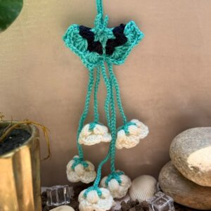 Crochet Butterfly Tassel Bag Charm | CozyKnits Pakistan